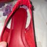 Stunning red leather flats from next Image 2