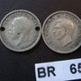 Great Britain George V & George VI. 2 Silver coins@3p (1931&1938) Image 4
