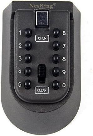 Outdoor/Indoor Wall Mount Safe Cabinet Key Security Box Storage Lock Box Combination Digital Small Lock Keysafe
