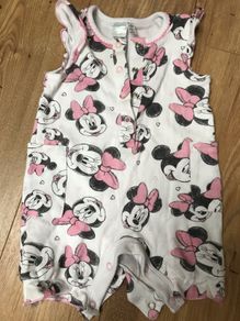 Mini mouse summer shorts romper