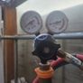 Oxy Acetylene Gas Cylinders Regulators Hoses Trolley Image 2