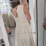 Monoprix Cream Dress (UK6/8) Image 5