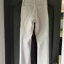 BERSHKA ladies white distressed jeans size 4/6 Image 5