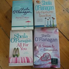 Sheila O'Flanagan books hardback signed by Author