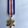 Genuine British Ww2 Miniature France And Germany Star Medal Image 2