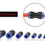 35Pieces Air Hose Pneumatic Connectors Image 2