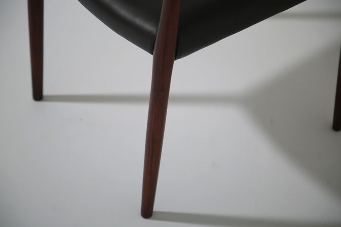 Vintage Danish Mahogany Carver Armchair Model 62 by Niels Otto Moller, 1960s