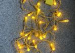 Golden Christmas Lights
