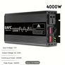 4000W Portable Car Power Inverter, Pure Sine Wave Image 4