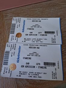 concert tickets