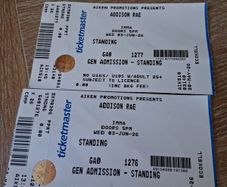 concert tickets