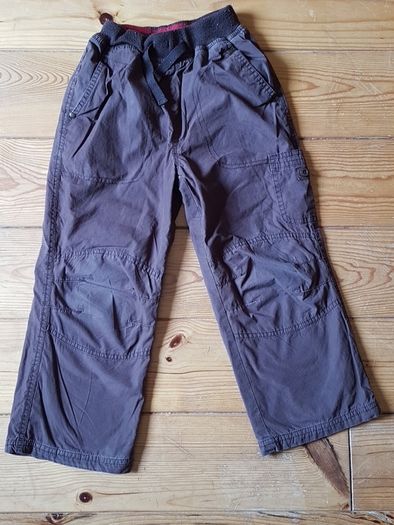 Age 6 Brown Lined Trousers