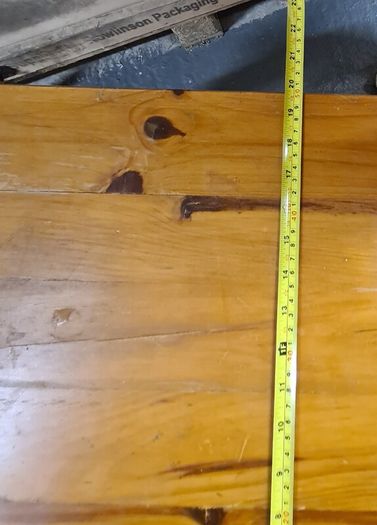 Pair of Solid Wood Wooden Side / Bedside Tables