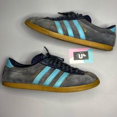 Rare Retro Adidas London Navy Fleece