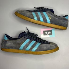 Rare Retro Adidas London Navy Fleece
