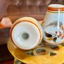 Vintage Set Hand Painted Ceramic Salt & Pepper Shakers Mid Century Image 6