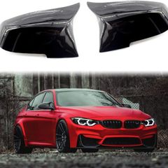 Rearview Mirror Shells Side Wing Mirror Cover Cap Bright Black Pair Fit For BMW F32 F30 F31 F33 F36