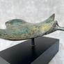 Manta Ray (33cm) - Patinated Bronze Image 6