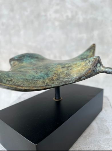 Manta Ray (33cm) - Patinated Bronze