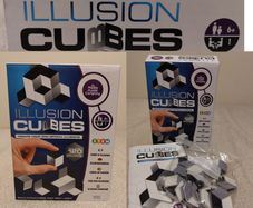 Illusion Cubes, Optical Illusions Puzzles Game
