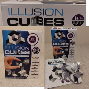 Illusion Cubes, Optical Illusions Puzzles Game