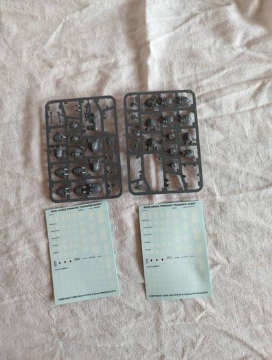Warhammer 40K space marine Iron Hands Primaris Upgrades and Transfers