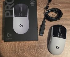 Logitech G PRO X2 SUPERSTRIKE Wireless Gaming Mouse (Custom Corepad Skatez CTRL pre-installed) - White