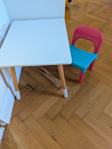 Ikea kids table + chair