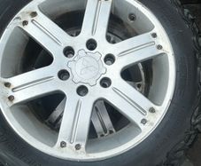 18" alloys to suit Mitsubishi pajero