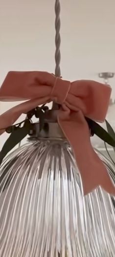 Christmas Decorations / Green Velvet Bows