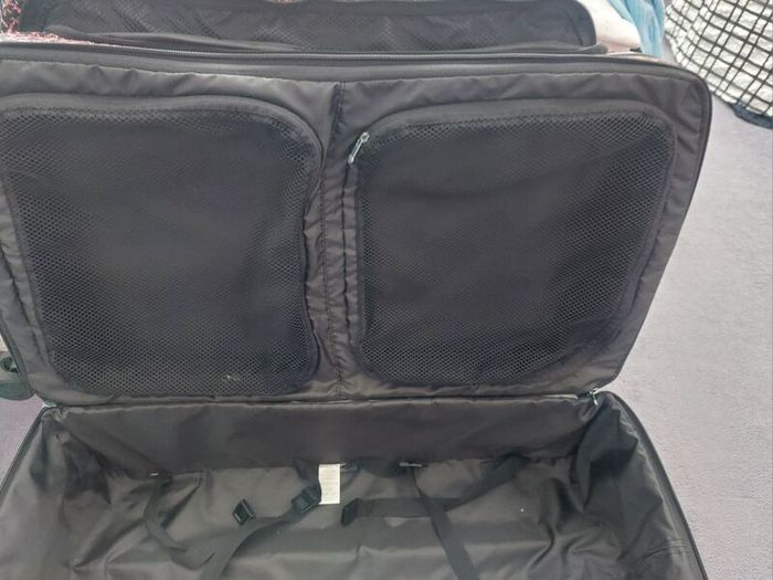 large wheeled  Kipling suitcase