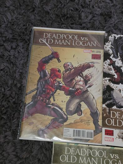 Deadpool vs Old Man Logan Comics