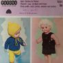 Knitting Pattern - Dolls Clothes - Patons 9391 Image 2