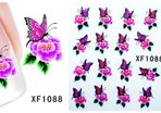 Water Decals - Water Transfer Nail Art Stickers - No 11