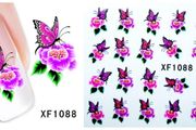 Water Decals - Water Transfer Nail Art Stickers - No 11