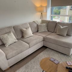 L shape Sofa and Footstool