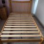 Small (4ft) double bed and mattress Image 2