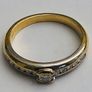 18ct Yellow & White Gold Diamond Eternity Ring Image 4