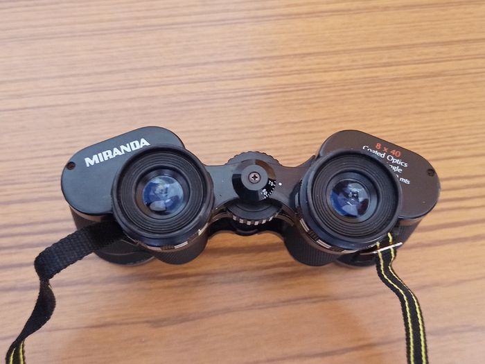 Miranda 8x40 wide-angle binoculars with coated optics with case