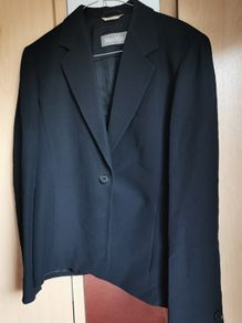 Max Mara Black Blazer UK 12