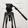 Manfrotto 546GB aluminium tripod 501 HDV fluid head Image 2