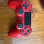PS4 Official Dual Shock 4 Red Controller (free post) Image 2