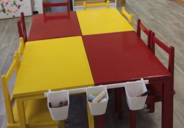 Montessori furniture and materials
