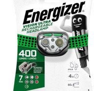 Energizer Rechargeable 400lm Headtorch/ Headlamp