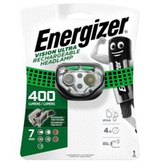 Energizer Rechargeable 400lm Headtorch/ Headlamp