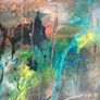 Large Original Abstract Painting Irish abstract art Warm Aesthetic Image 4
