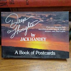 a book of postcards