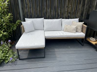 Tesco Luxe Corner Garden Sofa
