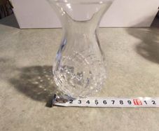 English Stuart crystal small bud vase. No 53.