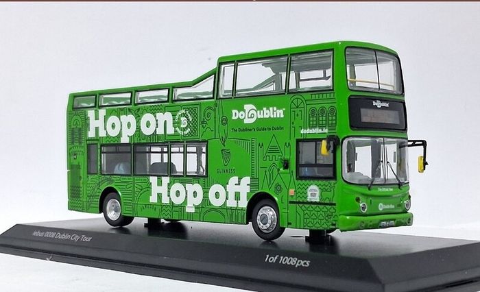 Open-Top Dublin CIty Tour Bus, Free Poat